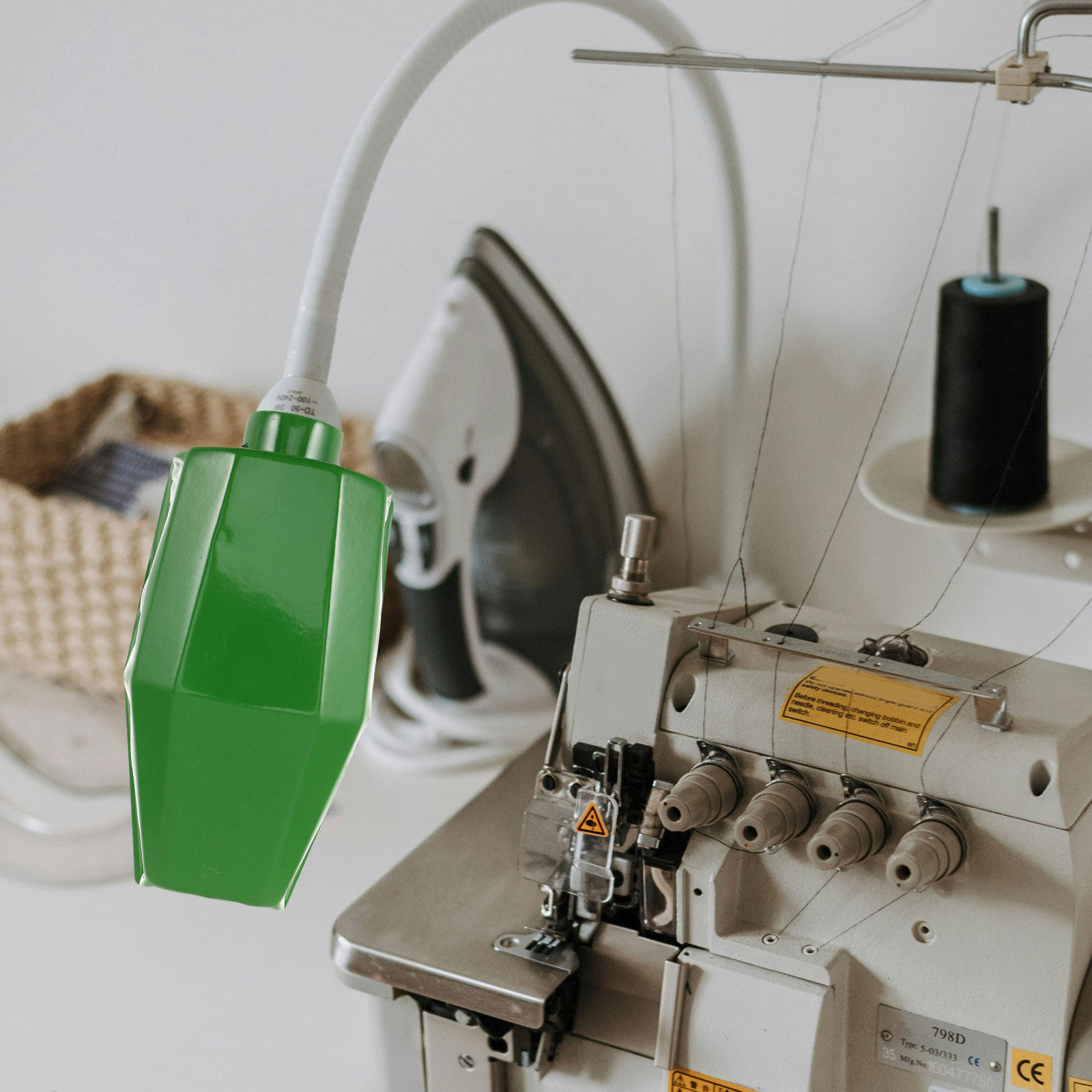 Workshop Tools Machine - Lampenkap voor werktuigmachines, groen, beschermend, industriële