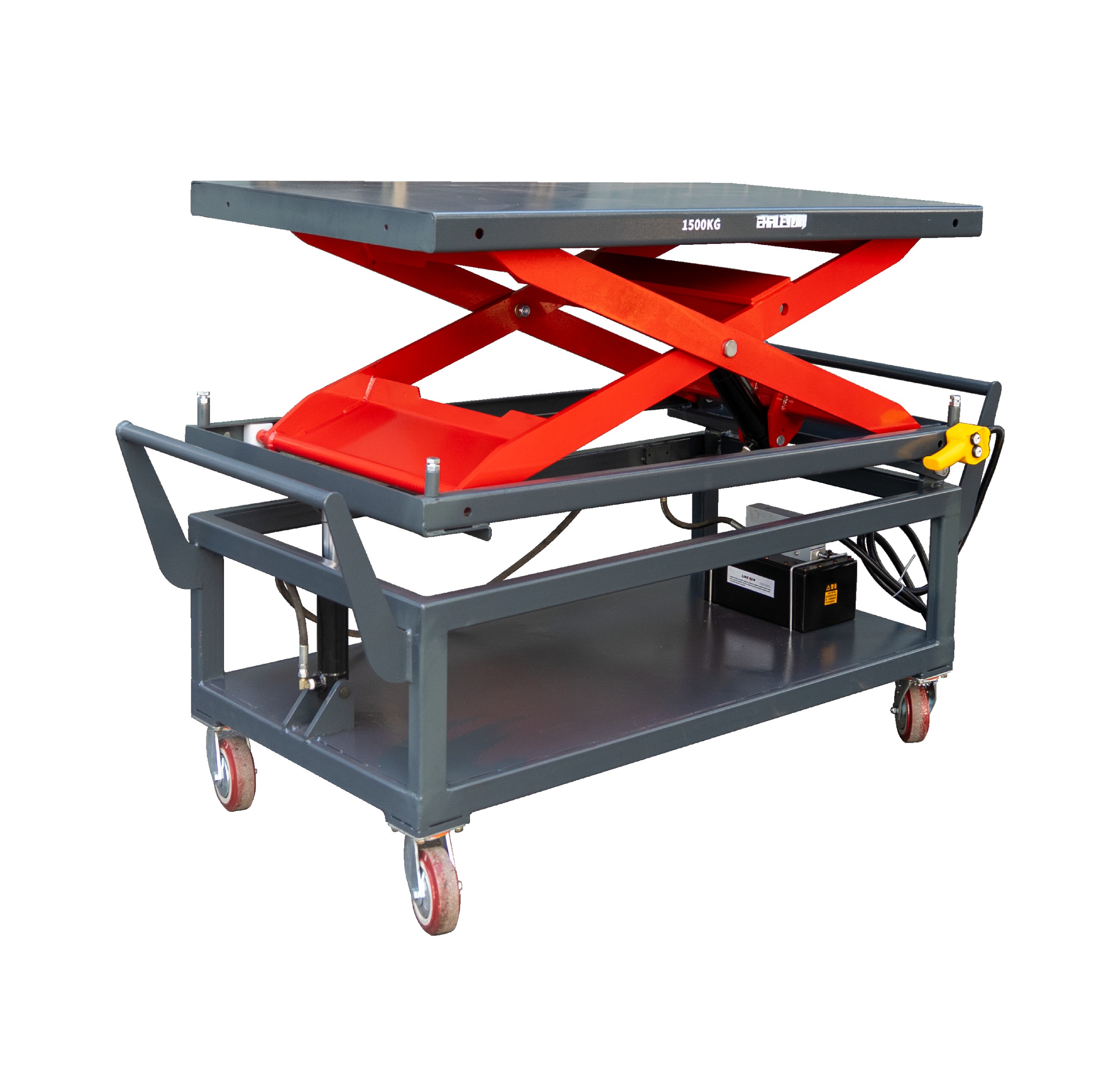 Workshop Tools Table - Autoreparatiegereedschap, verplaatsbare elektrische schaarheftafel met wielen,