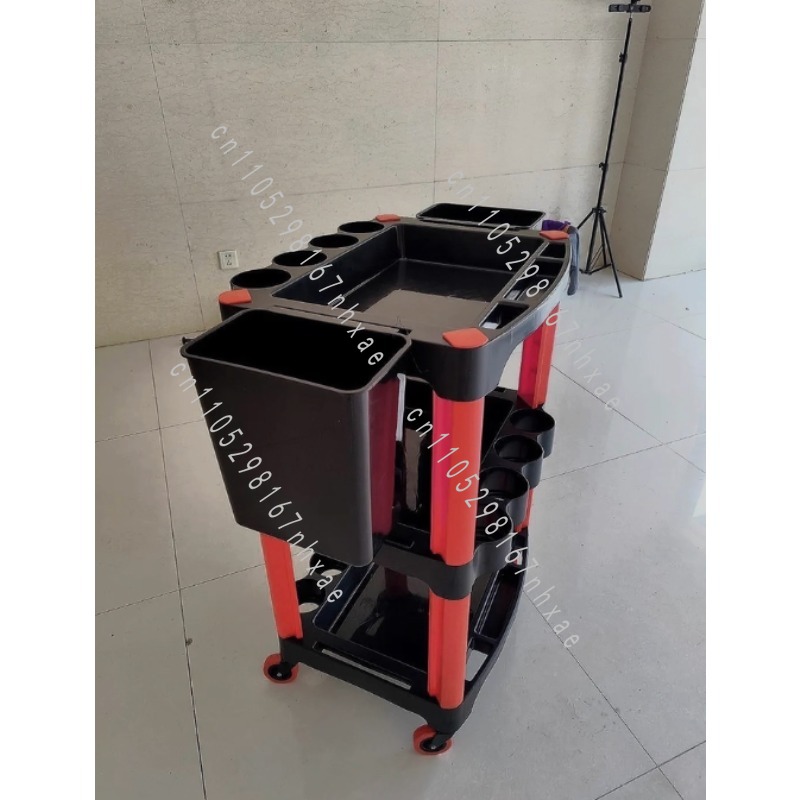 Workshop Tools Trolley - Mobiele werkplaatskar voor visagisten, autowassen &