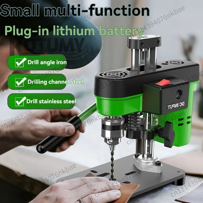 Workshop Tools Bench - 2-in-1 Multifunctionele Desktop Boormachine Industriële Kwaliteit