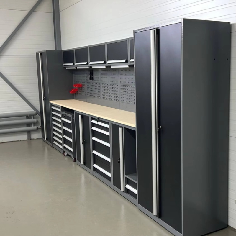 Workshop Garage Tools Manufacturer - Modulaire stalen gereedschapskasten, werkplaatskasten, garagebanken met