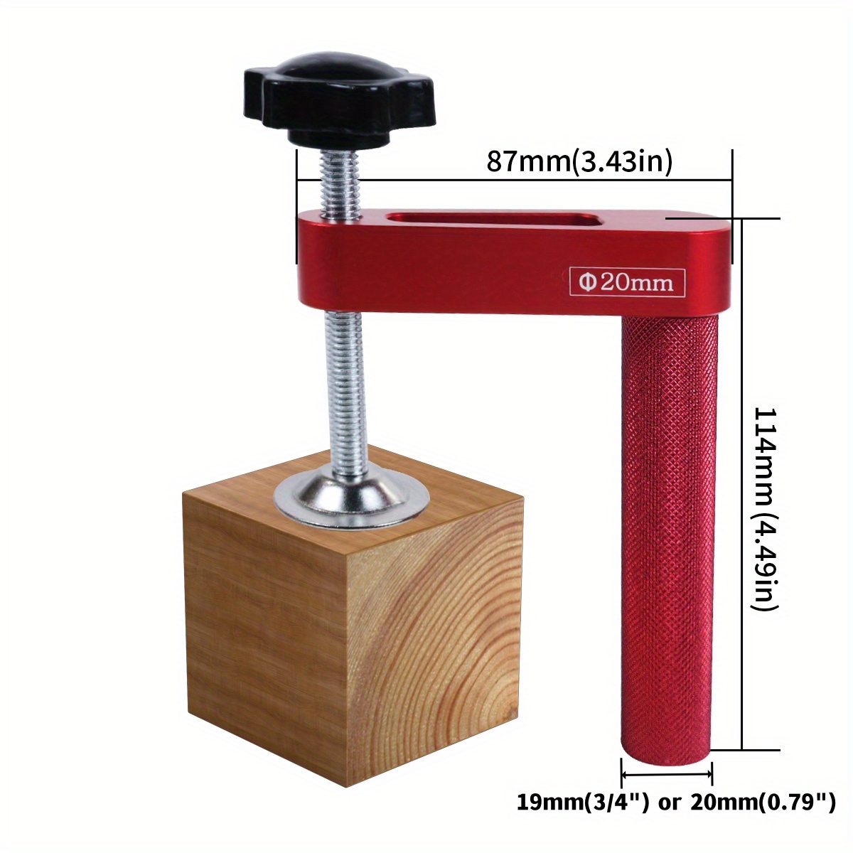 1Pc 19Mm/20Mm Hondengatklem Ho - Bench Dog Hole recensie en prijs