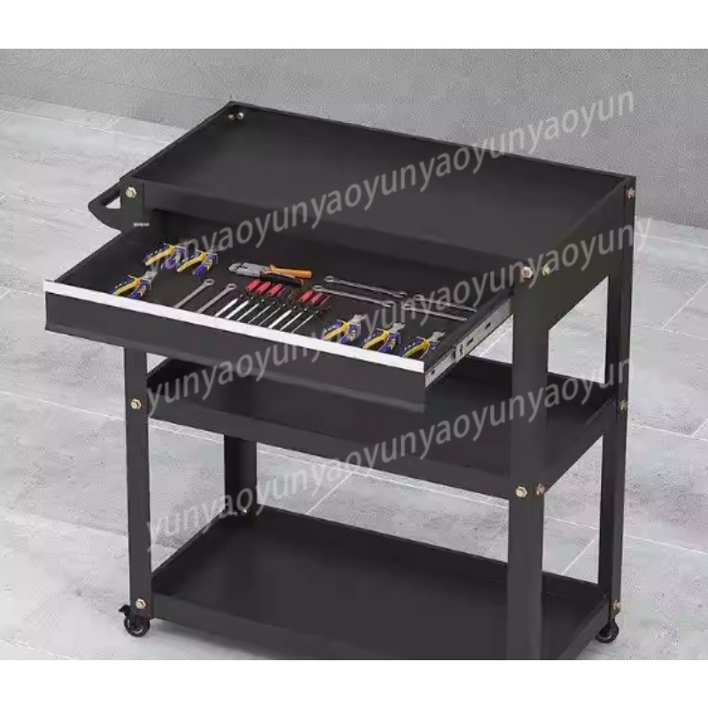 Zware-duty 3-laags rolwagen mu - Workshop Tools Trolley recensie en prijs