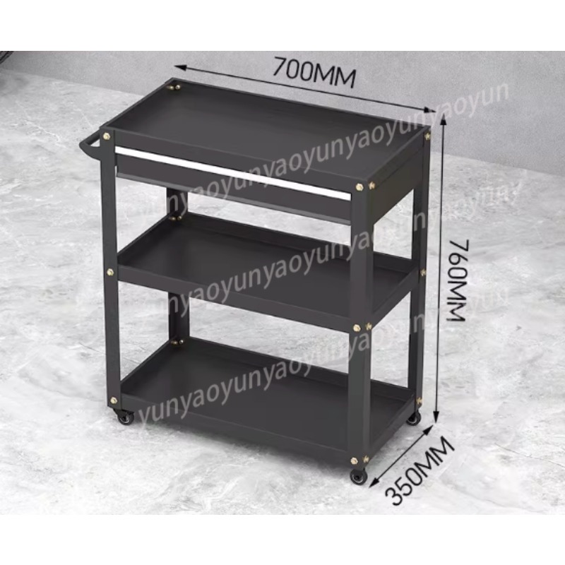 Zware-duty 3-laags rolwagen mu - Workshop Tools Trolley recensie en prijs
