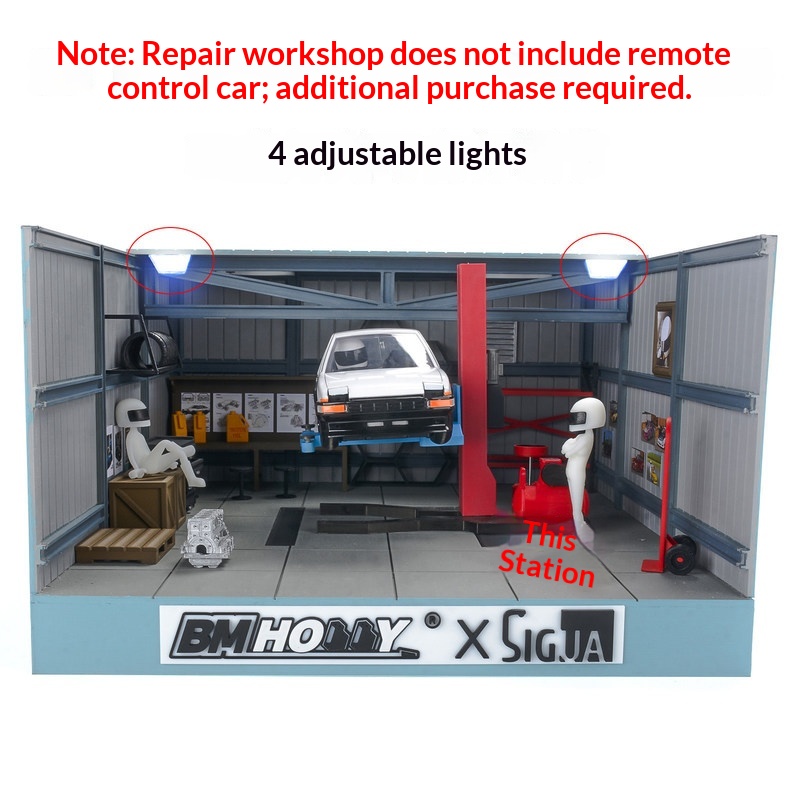 BM HOBBY 1/24 Schaal RC Auto S - Workshop Tools 3D Model recensie en prijs