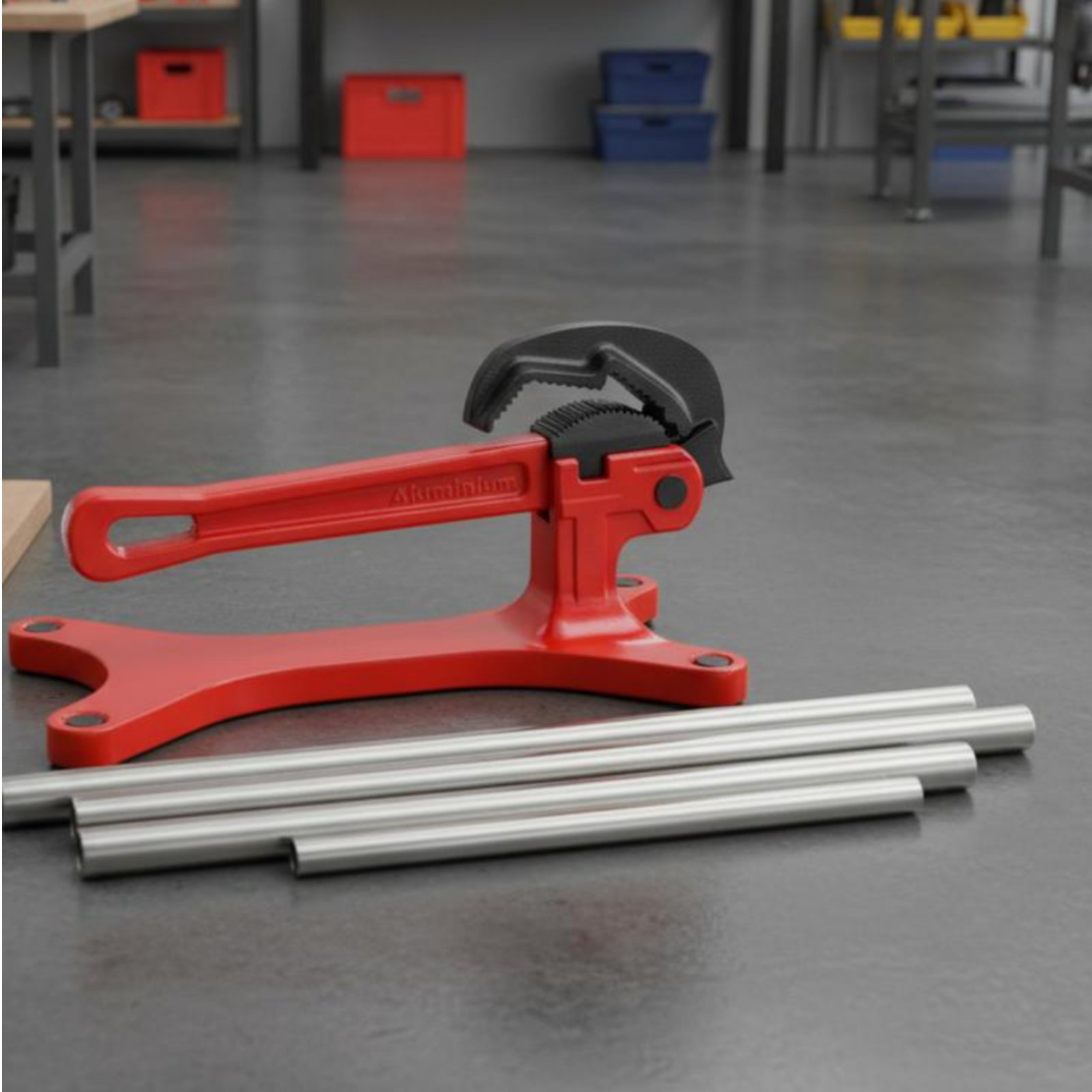 Yoke Pipe Vise Robuuste draagb - Tools In The Workshop recensie en prijs