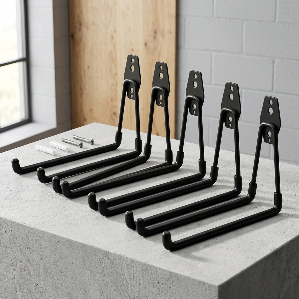 Zwarte 7,7 inch stalen wandhak - Workshop Tools Hanging recensie en prijs