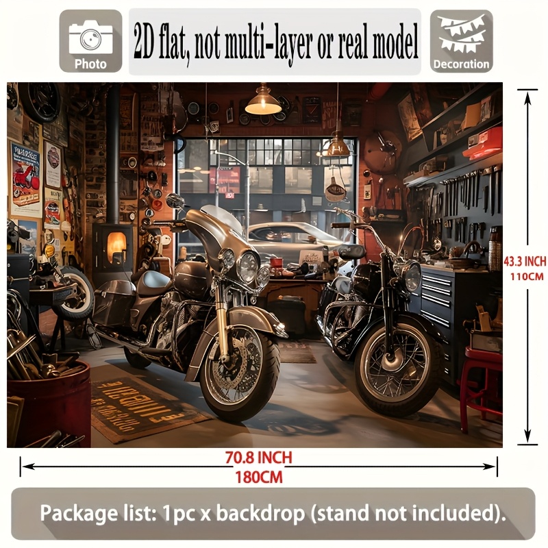 Motorgarage Wandtapijt Klassie - Workshop Tools Hanging recensie en prijs