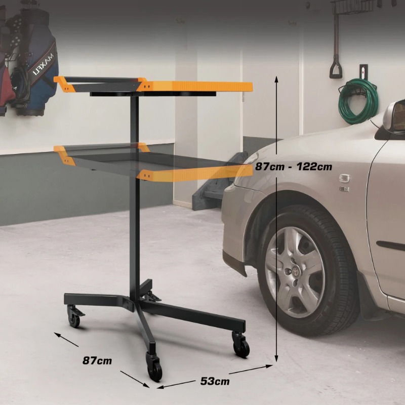 Verstelbare mobiele werktafel  - Workshop Garage Tools Manufacturer recensie en prijs