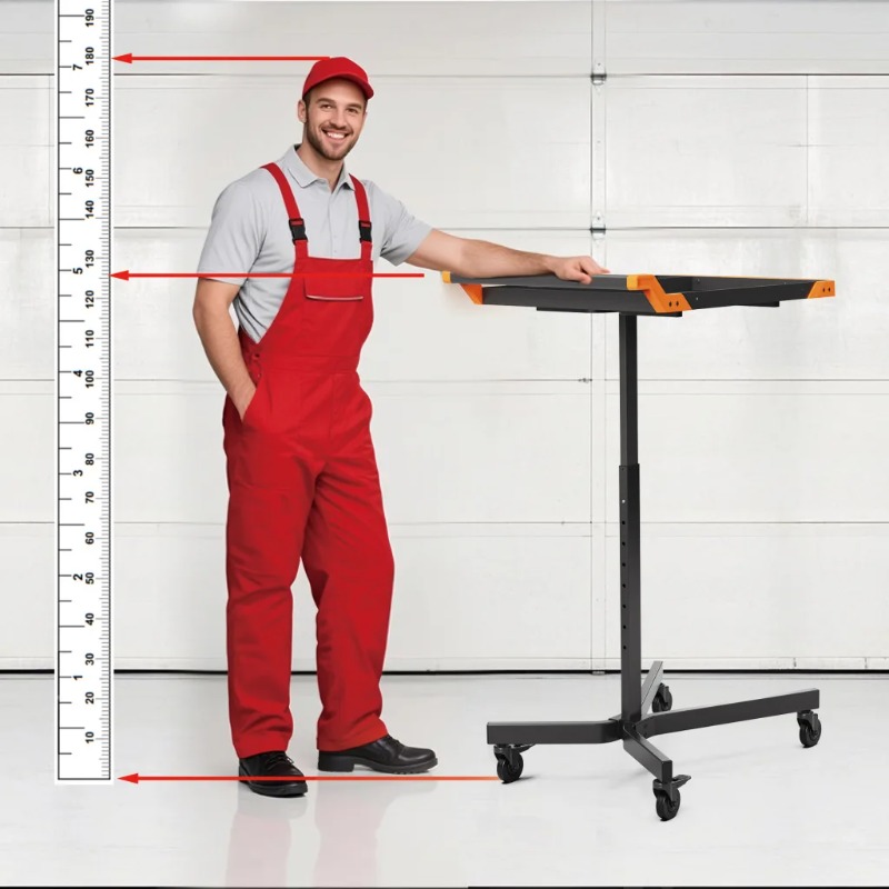 Verstelbare mobiele werktafel  - Workshop Garage Tools Manufacturer recensie en prijs