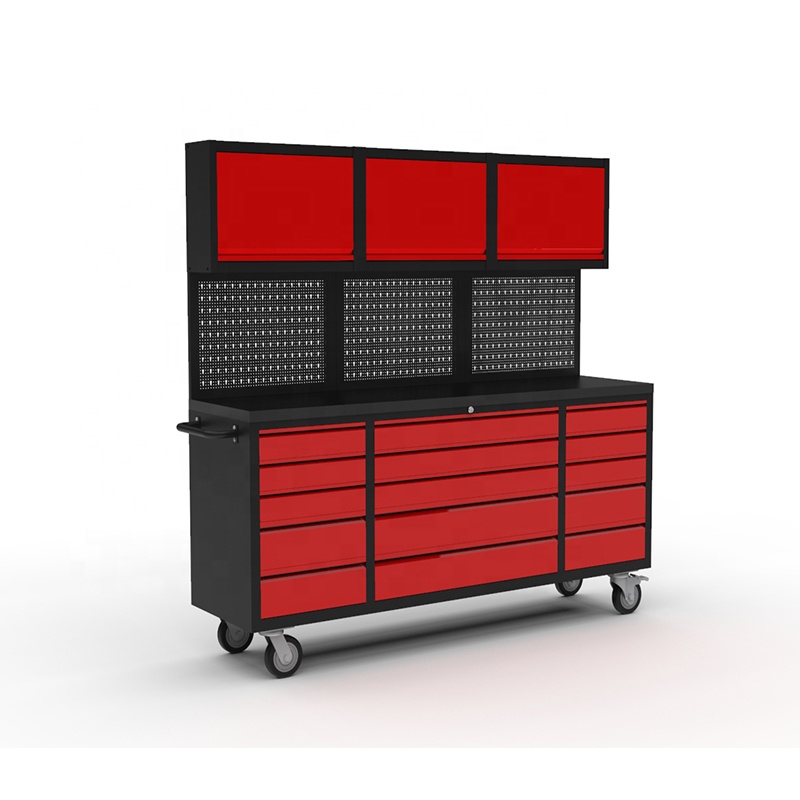 Zware metalen gereedschapskast - Workshop Tools Trolley recensie en prijs