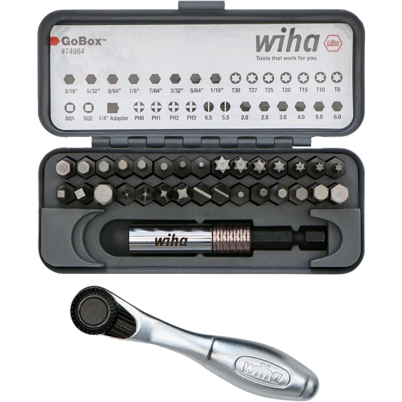 WIHA 74984 GoBox Boorbitsset M - Tools Vn recensie en prijs